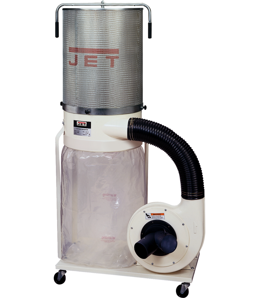 JET | DC-1100VX-CK Dust Collector, 1.5HP 1PH 115/230V, 2-Micron Canister Kit