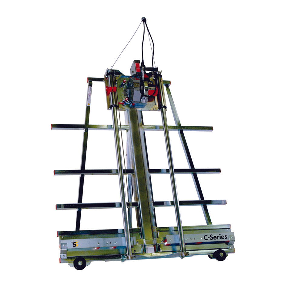 Safety Speed C4 Vertical Panel Saw (Shown with optional accessories)