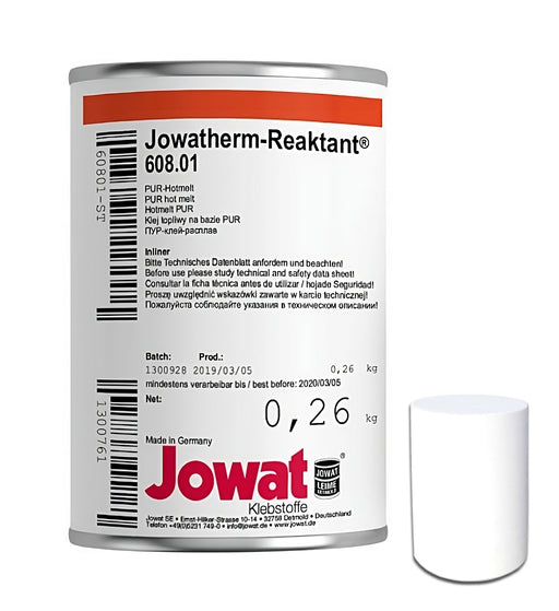 Jowat Cartridge PUR Glue 608.01, White - 24 Cans/Case