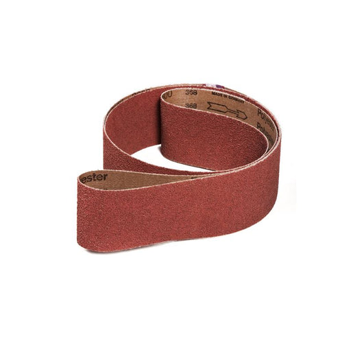 KK711X, Aluminum Oxide, Cloth Backed, Recommended Premium Abrasive Belts for Hardwoods and Metals, Grits #24 - #400