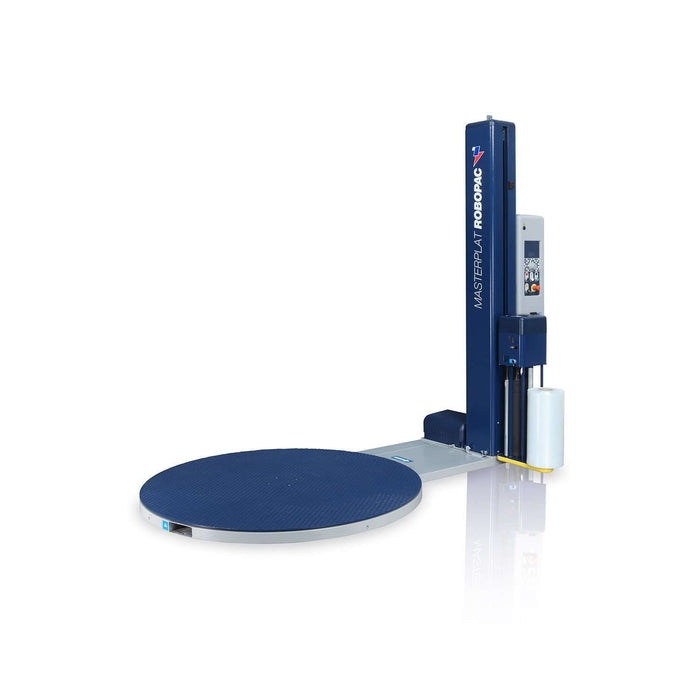 Master Plat Ramp Masterplat Semi-Automatic Stretch Wrapper - Manufacturing Equipment ...