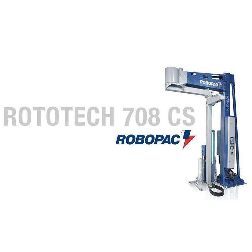 Robopac Rototech 708 CS Semi-Automatic Stretch Wrapper - Manufacturing ...