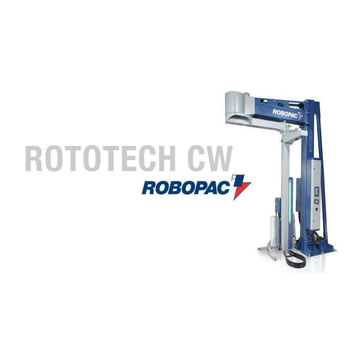 Rototech 708 CW Semi-Automatic Rotary Arm Stretch Wrapper