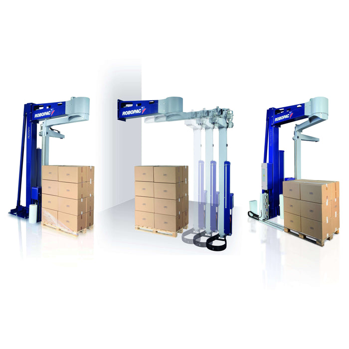 Robopac Rototech 708 CS Semi-Automatic Stretch Wrapper - Manufacturing ...