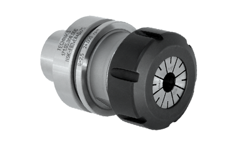 Techniks 30000 HSK 63F x ER 32 - 70mm, Slotted Nut Toolholder