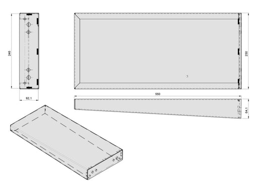 SC 2C & SC 3C Sliding Table Saw Work Table Exension